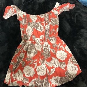 Off the Shoulder Short Romper